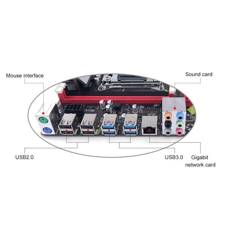 X99-D3 2011-3 DDR3 Desktop Computer Mainboard, Support E5-2680V3