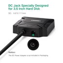 UGREEN USB 3.0 to SATA Adapter Cable Converter for 2.5 / 3.5 inch Hard Drive Disk HDD and SSD, Support UASP SATA 3.0(Black)