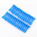 60 PCS 40mm Anti Vibration Soft Damping Nail Rubber Silicone Computer Fan Screw (Blue)