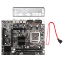 LGA 775 DDR3 Desktop Computer Motherboard for Intel G41 Chip, Sound Card Graphics Card Network Card Fully Integrated Dual-core Quad-core