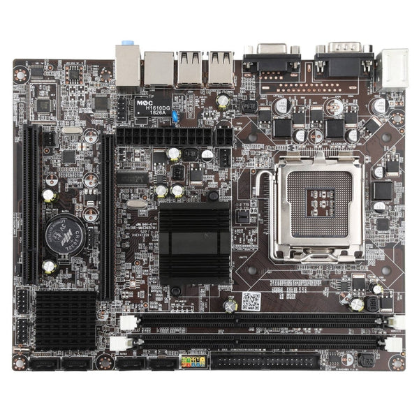 LGA 775 DDR3 Desktop Computer Motherboard for Intel G41 Chip, Sound Card Graphics Card Network Card Fully Integrated Dual-core Quad-core