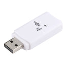 2 in 1 USB Bluetooth Dongle + Audio Receiver Adapter(White)