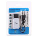 2 in 1 USB Bluetooth Dongle + Audio Receiver Adapter(White)