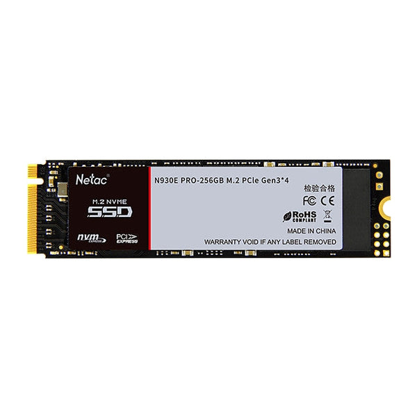 Netac N930E PRO 256GB M.2 (NVMe) PCIe Gen3x4 Solid State Drive