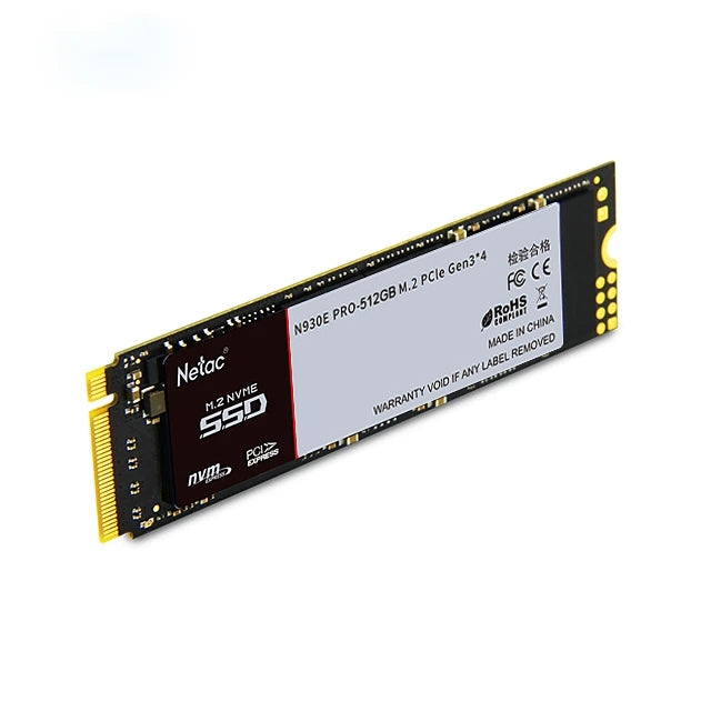 Netac N930E PRO 512GB M.2 (NVMe) PCIe Gen3x4 Solid State Drive