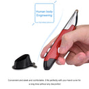 PR-06 4-keys Smart Wireless Optical Mouse with Stylus Pen Function (Red)