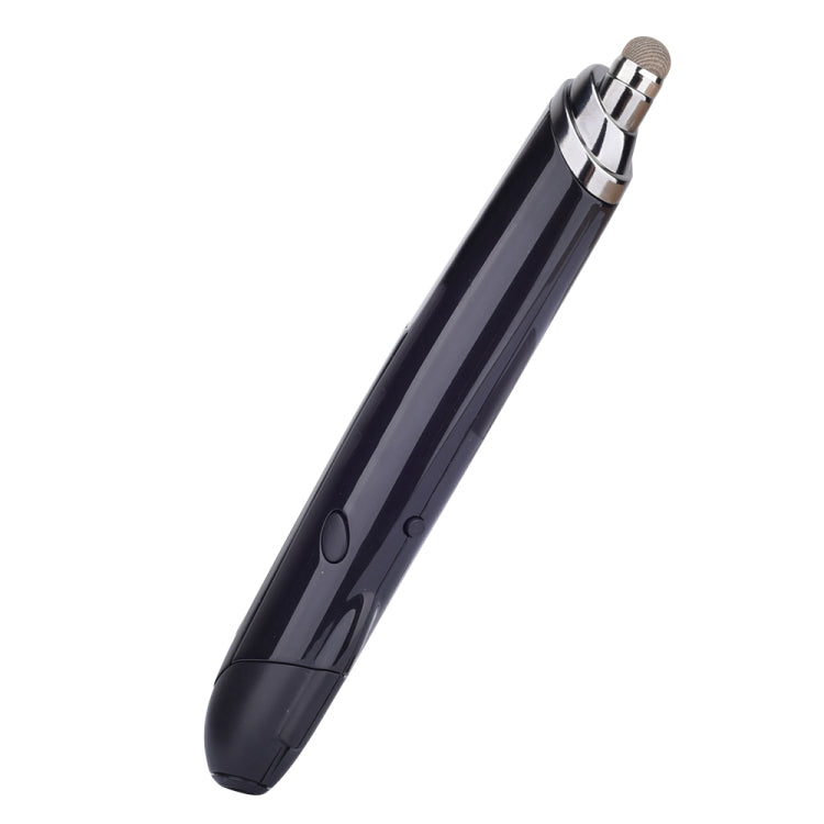 PR-08 6-keys Smart Wireless Optical Mouse with Stylus Pen & Laser Function (Black)