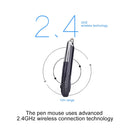 PR-08 6-keys Smart Wireless Optical Mouse with Stylus Pen & Laser Function (Black)