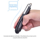 PR-08 6-keys Smart Wireless Optical Mouse with Stylus Pen & Laser Function (Black)