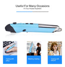 PR-08 6-keys Smart Wireless Optical Mouse with Stylus Pen & Laser Function (Blue)