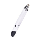 PR-08 6-keys Smart Wireless Optical Mouse with Stylus Pen & Laser Function (White)