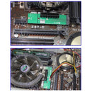 PCI-E 4X Female to NGFF M.2 M Key Male Adapter Converter Card with Power Cable