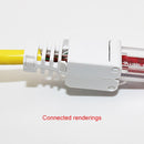 Tool-free Crimping RJ-45 Connector Modular Plug, Short Version UTP Cat6