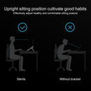 COOLCOLD U2S Portable Foldable Hollow Double Triangle Height Adjustable Aluminum Alloy Bracket for Laptop