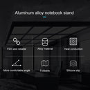 COOLCOLD U2S Portable Foldable Hollow Double Triangle Height Adjustable Aluminum Alloy Bracket for Laptop