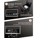 ZJ-8360 II USB and LAN Inferface Auto-cutter 80mm Thermal Receipt Printer(US Plug)
