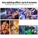 NK-BT88 4K 3X3 HDMI Video Wall Controller Multi-screen Splicing Processor with Remote Controller