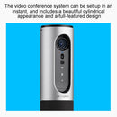 Logitech CC2000E Small Groups HD 1080P Video Conference Webcam Camera with Microphone, EU Plug