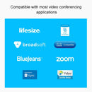 Logitech CC2000E Small Groups HD 1080P Video Conference Webcam Camera with Microphone, EU Plug