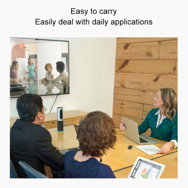 Logitech CC2000E Small Groups HD 1080P Video Conference Webcam Camera with Microphone, EU Plug