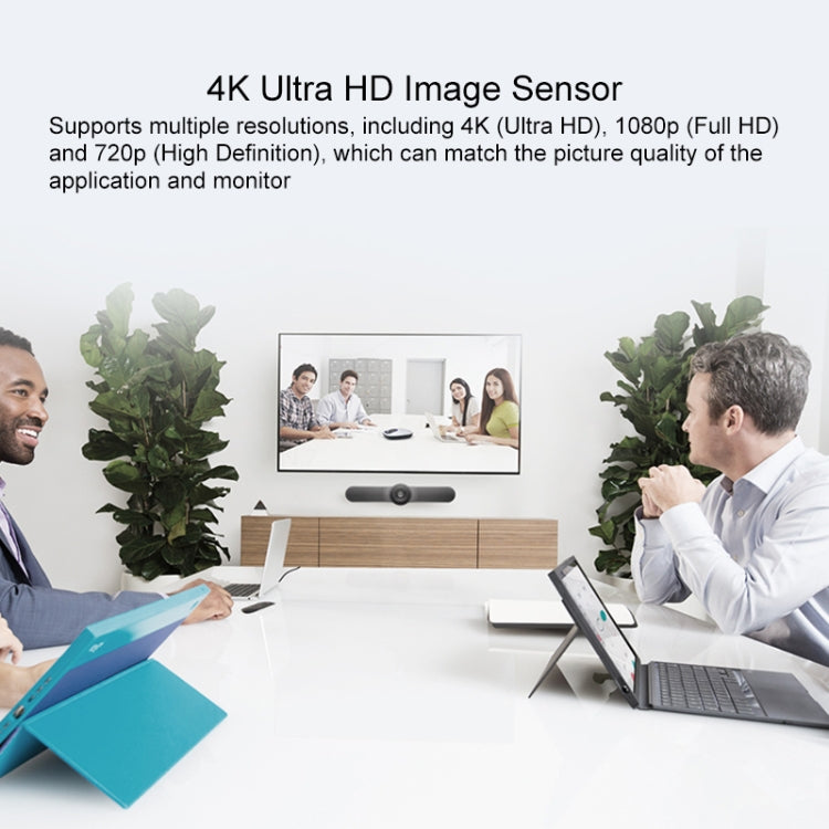 Logitech CC4000e 12.0 Million Pixels 120 Degrees Wide-angle 4K Conference Camera, EU Plug