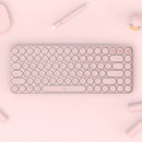 Original Xiaomi MIIIW 85 Keys 2.4GHz Mini Bluetooth Dual-Mode Wireless Keyboard(Pink)