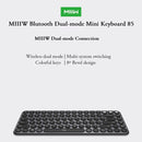 Original Xiaomi MIIIW 85 Keys 2.4GHz Mini Bluetooth Dual-Mode Wireless Keyboard(Pink)