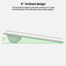 Original Xiaomi MIIIW 85 Keys 2.4GHz Mini Bluetooth Dual-Mode Wireless Keyboard(White)