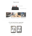 ORICO 1125SS SATA 3.0 Fast Transfer Speed 2.5 to 3.5 inch Hard Drive Caddy / Convertor Enclosure(Black)