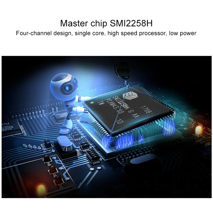 eekoo V100 240GB SSD SATA3.0 6Gb / s 2.5 inch TLC Solid State Hard Drive with 2GB Independent Cache, Read Speed: 500MB / s, Write Speed: 420MB / s(Red)