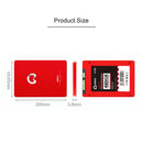 eekoo V100 480GB SSD SATA3.0 6Gb / s 2.5 inch TLC Solid State Hard Drive with 4GB Independent Cache, Read Speed: 500MB / s, Write Speed: 420MB / s(Red)