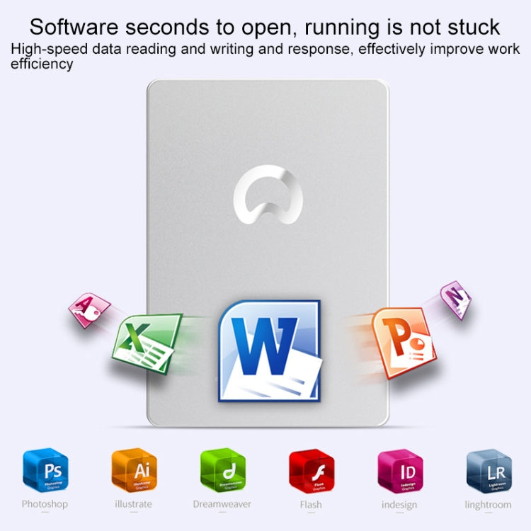 eekoo F-ONE 120GB SSD SATA3.0 6Gb / s 2.5 inch TLC Solid State Hard Drive with 1GB Independent Cache for Desktop PC / Laptop, Read Speed: 500MB / s, Write Speed: 180MB / s(Red)