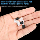 20 PCS Silicone Anti-Dust Plugs for USB-C / Type-C Port(Transparent)
