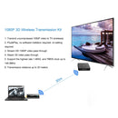 Measy W2H Mini2 60GHz Full HD 1080P Wireless 3D Transmission Kit, Transmission Distance: 30m, AU Plug