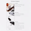 AnyWatt 60W USB-C / Type-C Female to 5 Pin MagSafe 2 Male T Head Series Charge Adapter Converter for MacBook Pro (White)