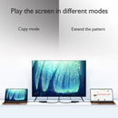 basix D1 Mini DP to HDMI + DVI + VGA 1080P Multi-function Converter, Cable Length: 15cm (Black)