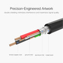UGREEN USB 3.0 Type A Male to Type B Male Gold-plated Printer Cable Data Cable, For Canon, Epson, HP, Cable Length: 2m