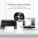 UGREEN USB 2.0 Nickel-plated Printer Cable Data Cable, For Canon, Epson, HP, Cable Length: 1m