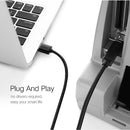 UGREEN USB 2.0 Nickel-plated Printer Cable Data Cable, For Canon, Epson, HP, Cable Length: 1m