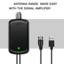 USB Connector Signal Booster Amplifier + IEC Converter Head