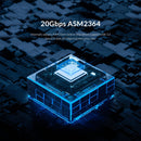 ORICO M2PVC3-G20-GY-BP USB3.2 20Gbps M.2 NVMe SSD Enclosure