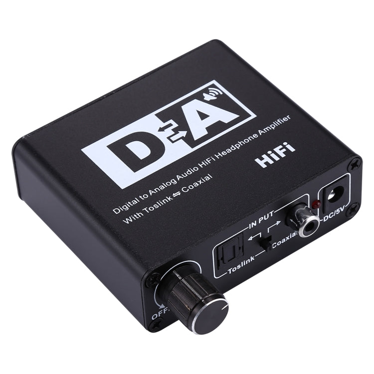 NK-C6 Digital to Analog Audio HiFi Headphone Amplifier with Toslink / Coaxial