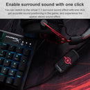 Kingston HyperX Amp USB Sound Card HX-USCCAMSS-BK AMP7.1 Wire Control Game Sound Card