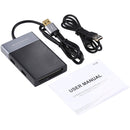 6 In 1 Multi-function Dual USB 3.0 + XQD + CF + TF + SD Card Reader