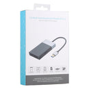 6 In 1 Multi-function Dual USB 3.0 + XQD + CF + TF + SD Card Reader