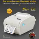POS-9210 110mm USB POS Receipt Thermal Printer Express Delivery Barcode Label Printer, UK Plug(White)