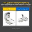 POS-9210 110mm USB POS Receipt Thermal Printer Express Delivery Barcode Label Printer, UK Plug(White)