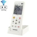 CHUNGHOP K-390EW WiFi Smart Universal Air Conditioner A/C Remote Control with Backlight & LED Light & Base, Support 2G / 3G / 4G / WiFi Network, US Plug