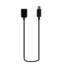 1m Micro USB Male to Female Extension Cable, For Samsung / Huawei / Xiaomi / Meizu / LG / HTC and Other Smartphones(Black)