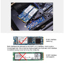 M.2 NGFF SSD to 2.5 inch SATA III Adapter Card with Cover